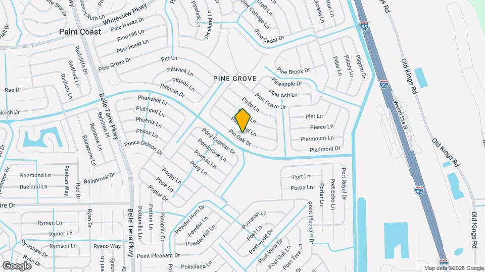 57 Pin Oak Dr Map and Location Details