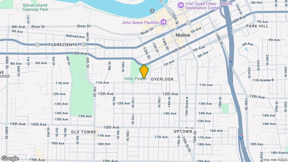 1135 11th Ave Map and Location Details