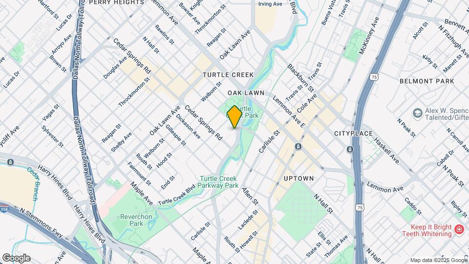 3225 Turtle Creek Blvd Map and Location Details