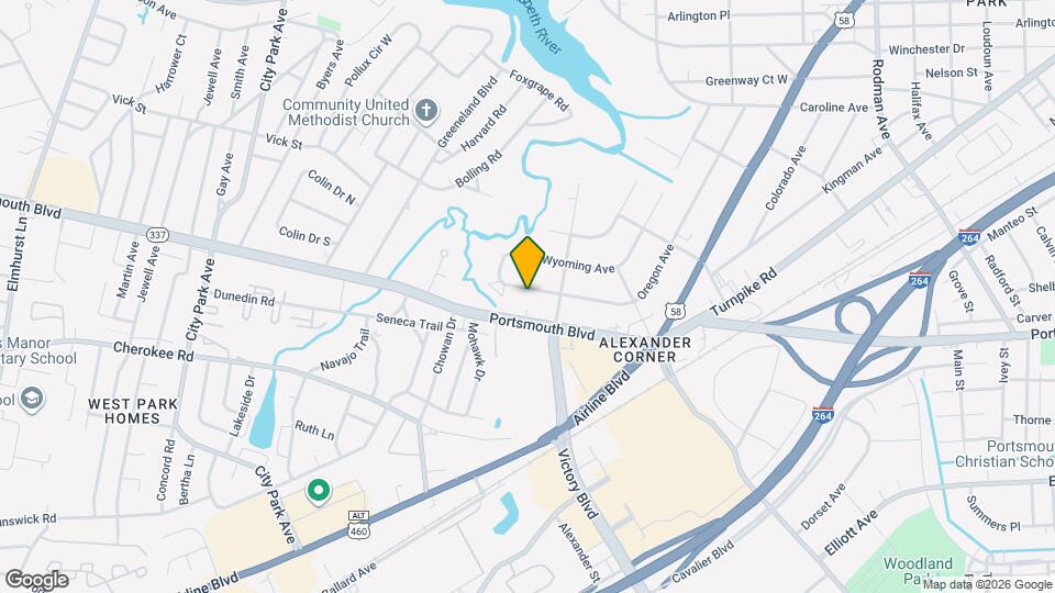 131 Oregon Ave Map and Location Details