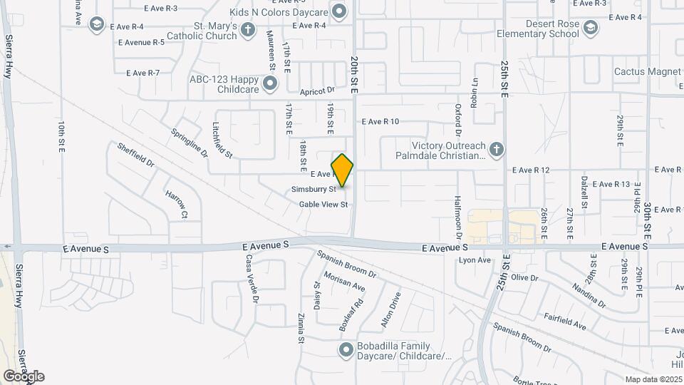 1940 Simsburry St Map and Location Details