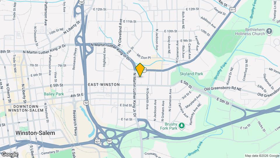 515 N Martin Luther King Jr Dr Map and Location Details