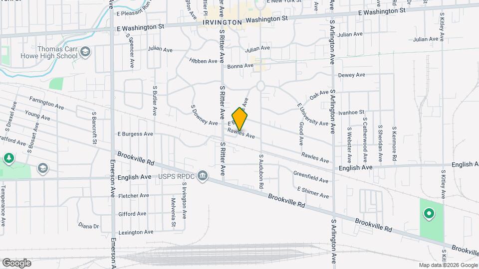 5543 Rawles Ave Map and Location Details