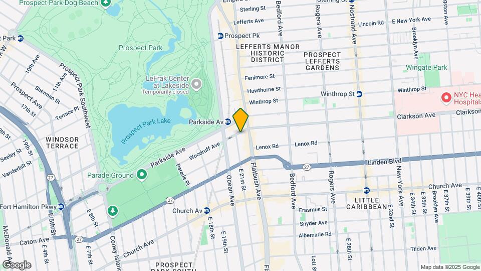 170 Woodruff Ave Mapa y Detalles de la Ubicación
