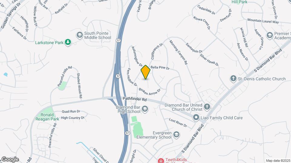 1951 White Star Dr Map and Location Details