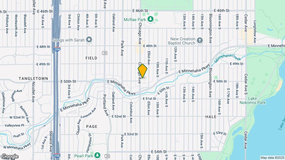 4945 S Chicago Ave Map and Location Details