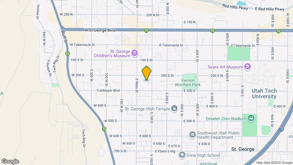 56 E 200 S Map and Location Details