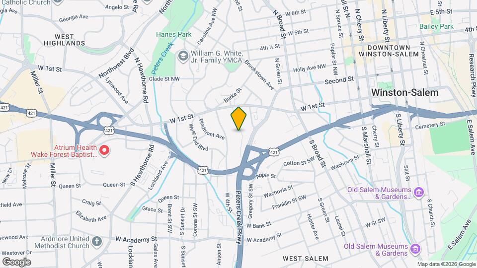 152 Westdale Ave NW Map and Location Details