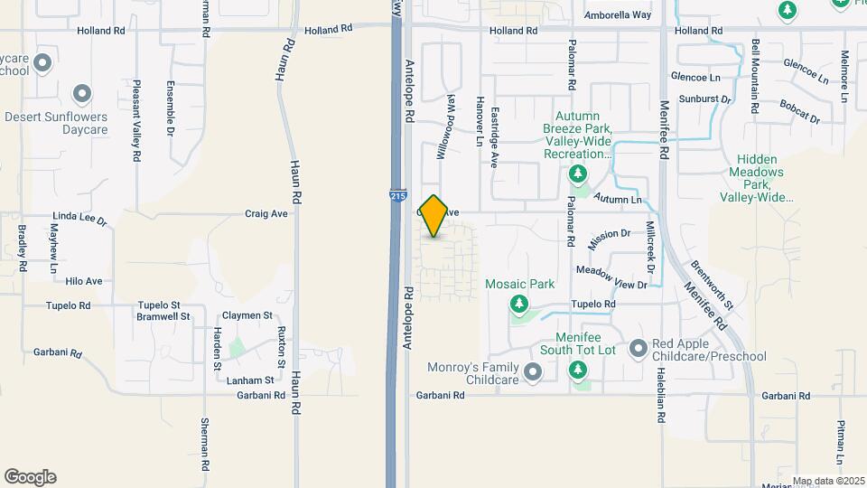 31563 Willowood Way Map and Location Details