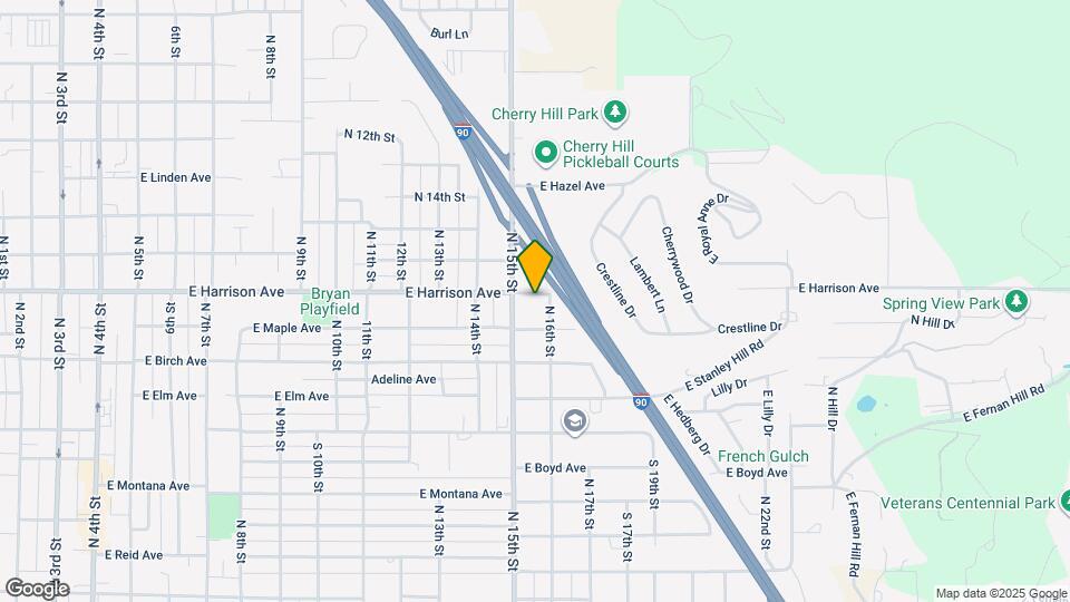1516 E Harrison Ave Map and Location Details