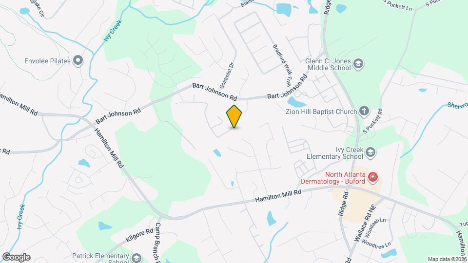 3510 Bogan Mill Rd Map and Location Details