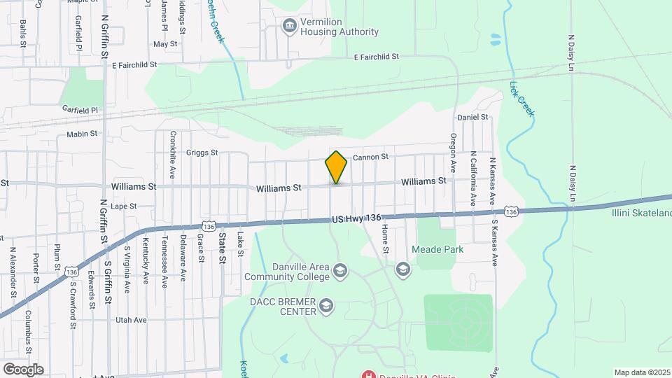 21 Indiana St Map and Location Details