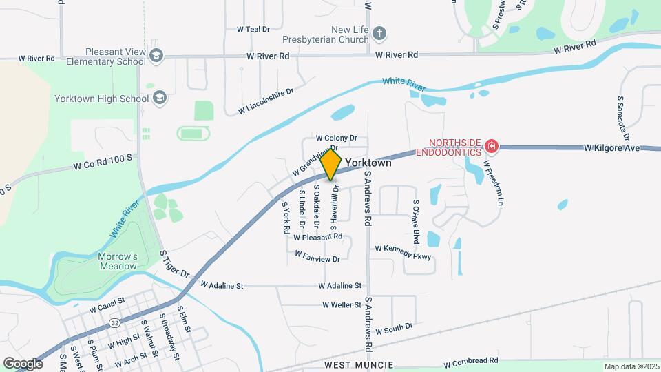 1601 S Haverhill Dr Map and Location Details