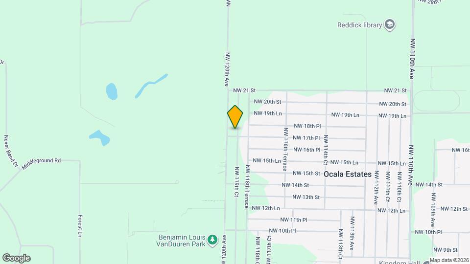 1726 NW 119th Ct Map and Location Details