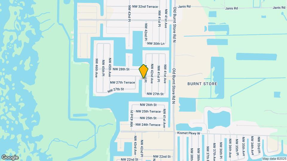 2730 NW 42nd Pl Map and Location Details