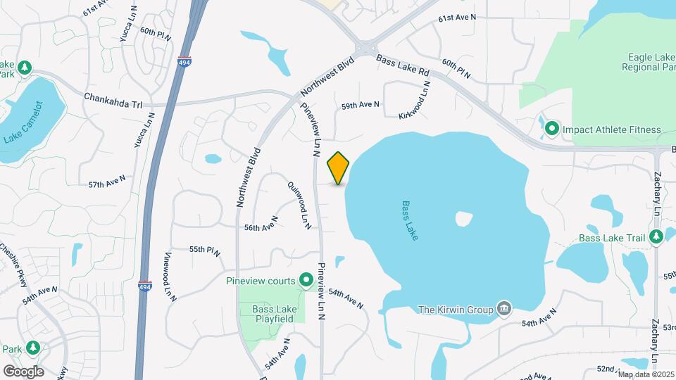 5720 Oakview Ln N Map and Location Details