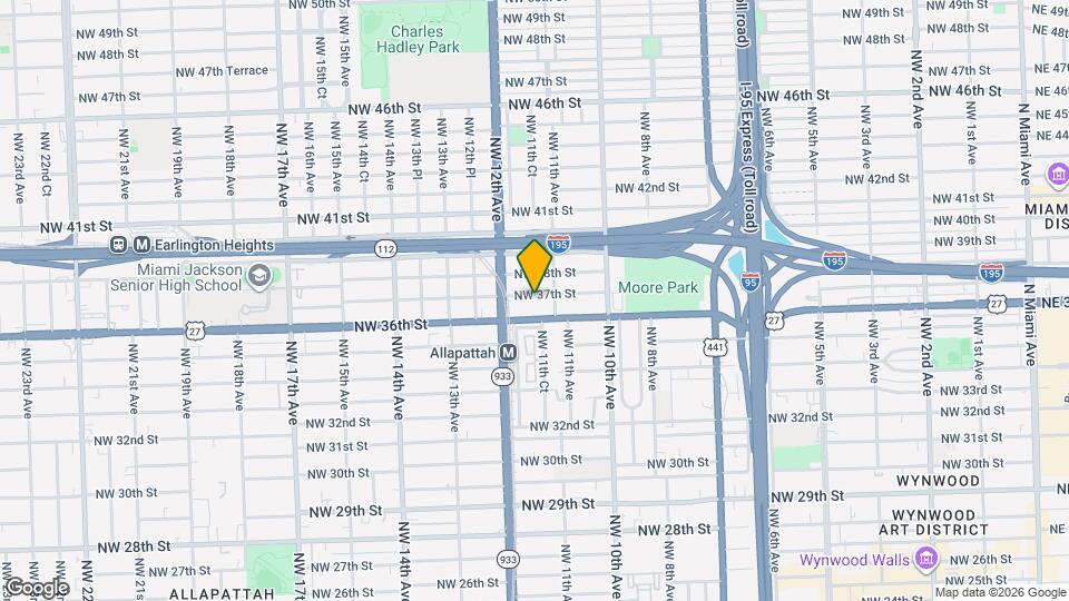 1138 NW 37th St Mapa y Detalles de la Ubicación