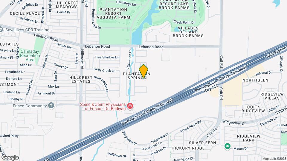 11425 Ironhorse Dr Map and Location Details