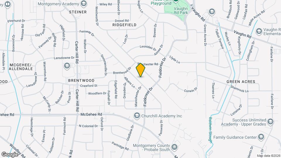 3345 Fernway Dr Map and Location Details