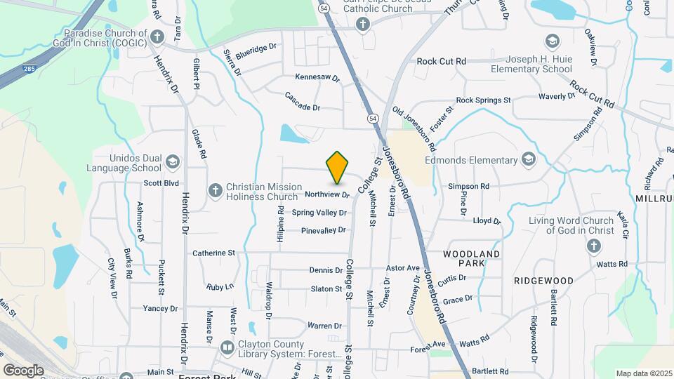 864 Northview Dr Map and Location Details