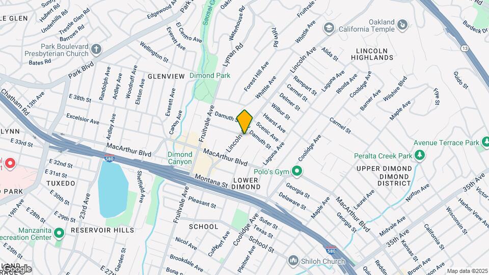 3598 Lincoln Ave Mapa y Detalles de la Ubicación