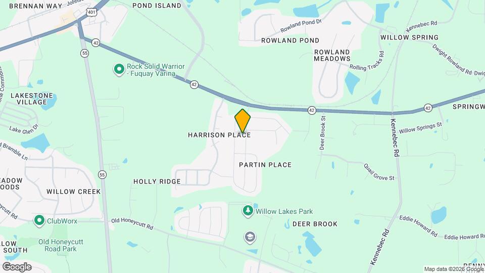 229 Willow Grove Ln Map and Location Details