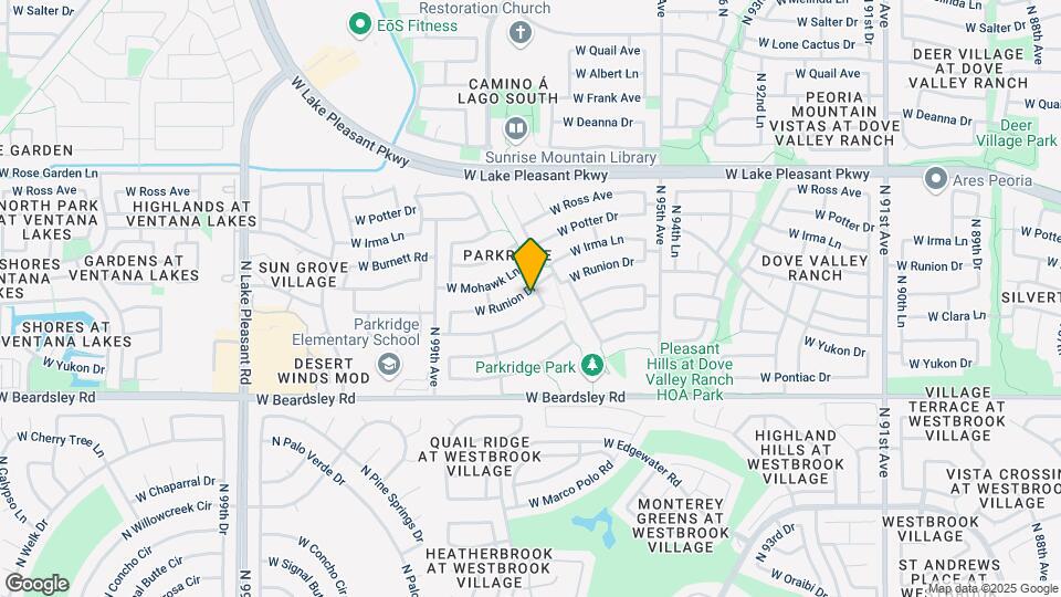 9721 W Runion Dr Map and Location Details