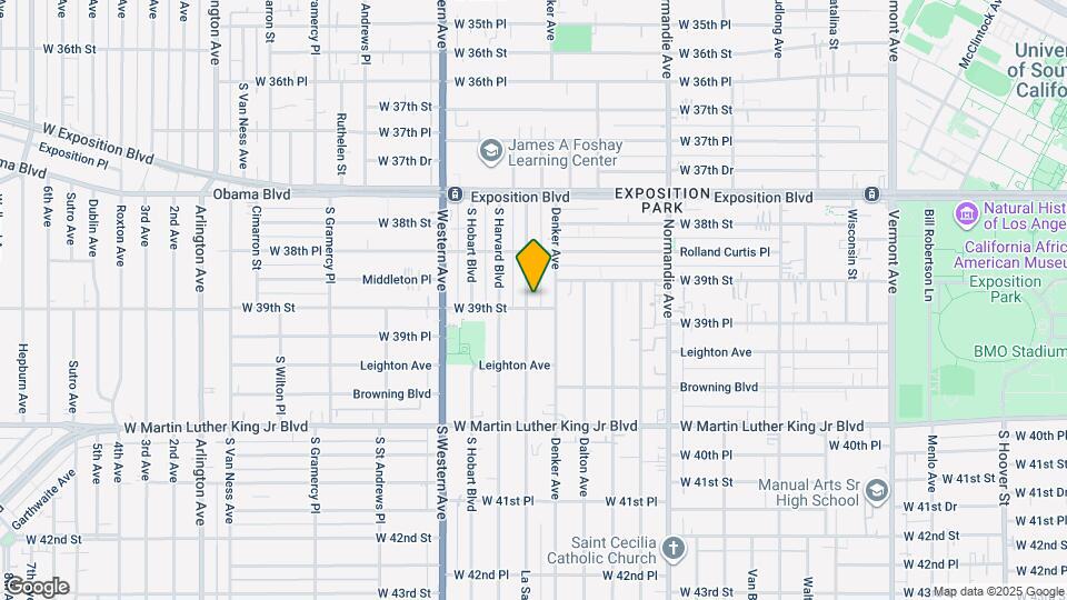 3886 La Salle Ave Map and Location Details