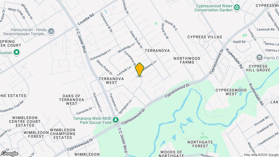 5503 Glenmere Ln Map and Location Details