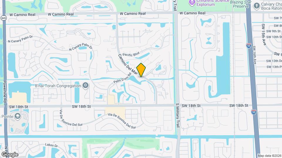 23015 Belcanto Rd Map and Location Details