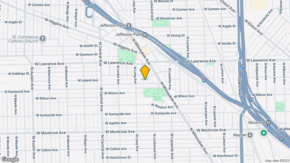 5328 W Leland Ave, Unit 2 Map and Location Details
