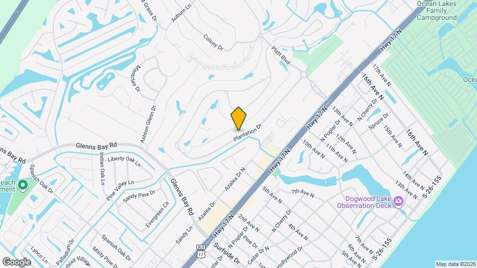 706 Plantation Dr Map and Location Details