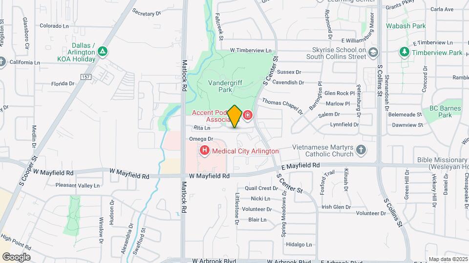412 Central Park Dr Map and Location Details