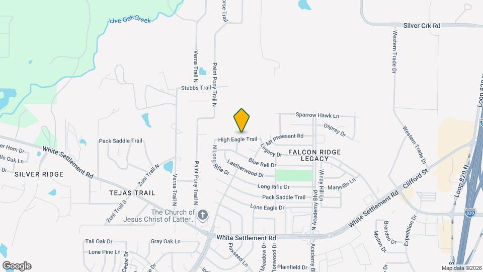 10136 High Eagle Trail Mapa y Detalles de la Ubicación