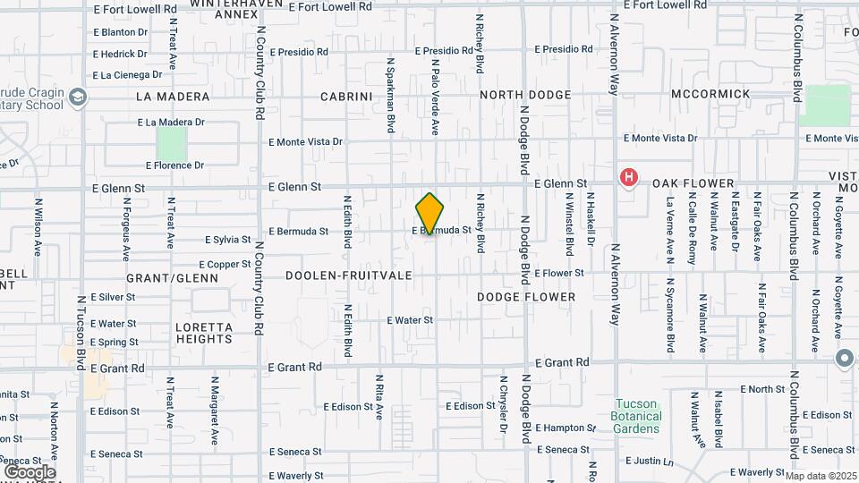 2675 N Palo Verde Ave Map and Location Details