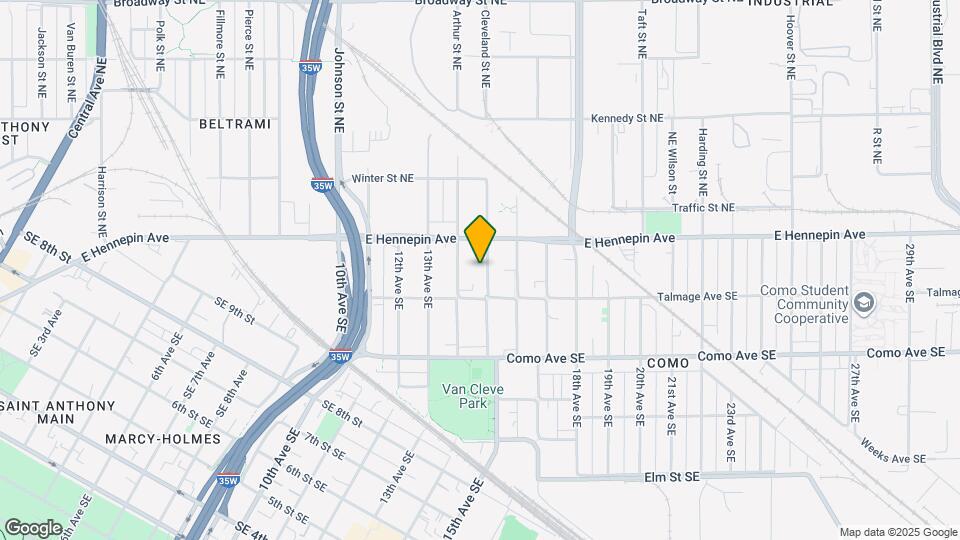 1091 15th Ave SE Map and Location Details