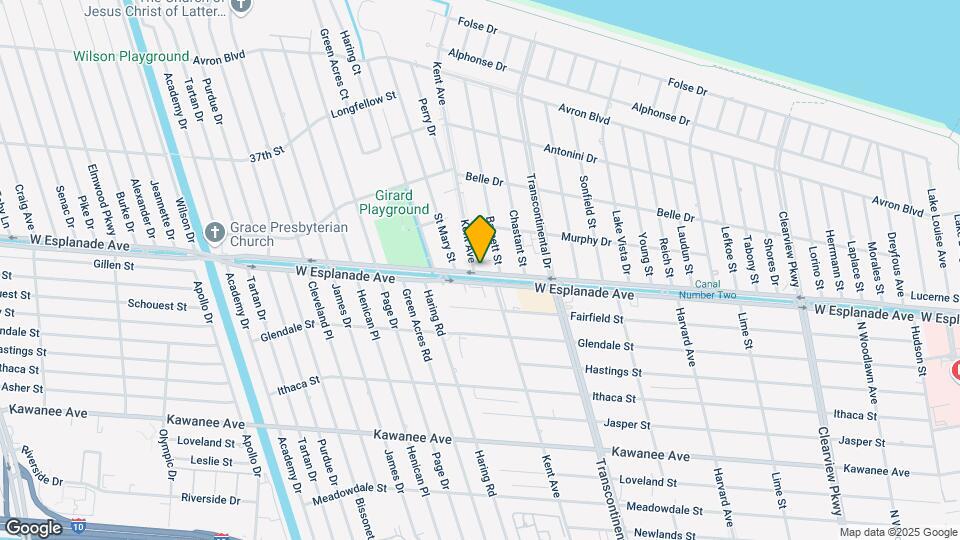 4401 Kent Ave Map and Location Details