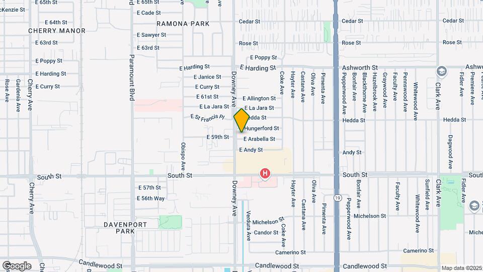 3509 E Arabella St Map and Location Details