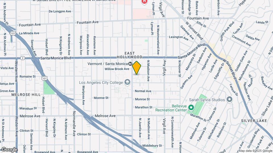 4450 E Lockwood Ave Map and Location Details