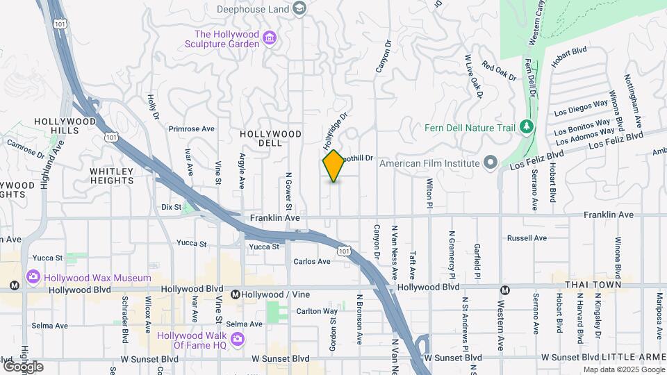 1955 Tamarind Ave Map and Location Details