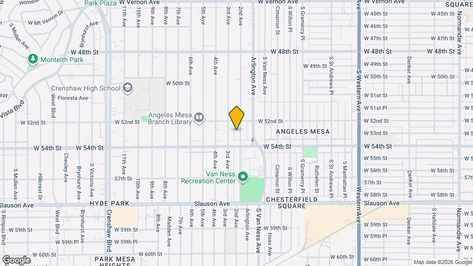 5325 2nd Ave Mapa y Detalles de la Ubicación