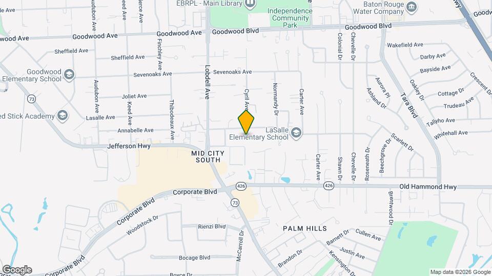 7782 Lasalle Ave Map and Location Details