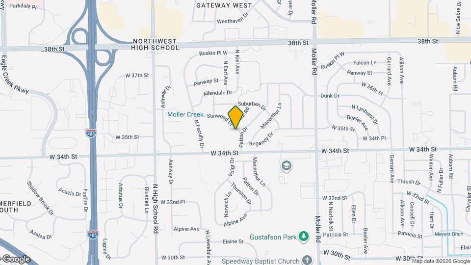 5801 Sunwood Dr Map and Location Details