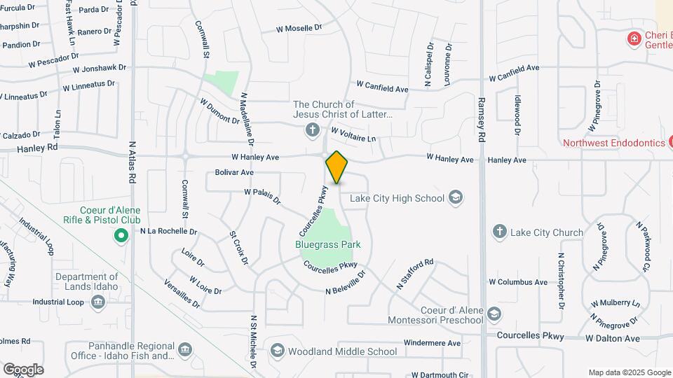6273 N Lafayette Ln Map and Location Details