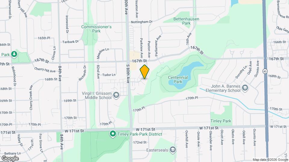 16749 Paxton Ave Map and Location Details