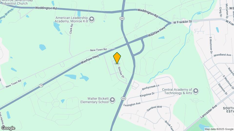 726 Sinclair Dr Mapa y Detalles de la Ubicación