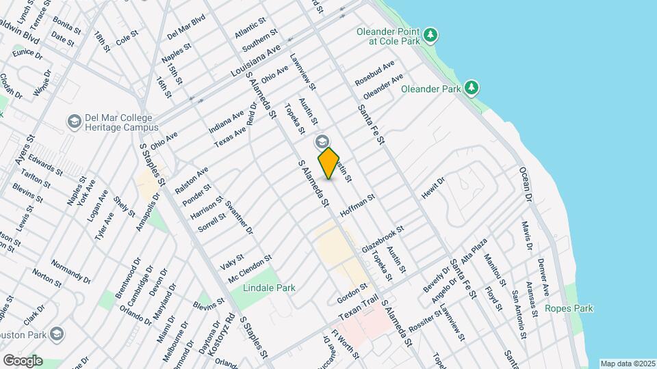 3009 Topeka St, Unit B Map and Location Details