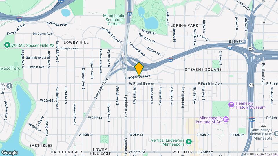 507 Ridgewood Ave Map and Location Details