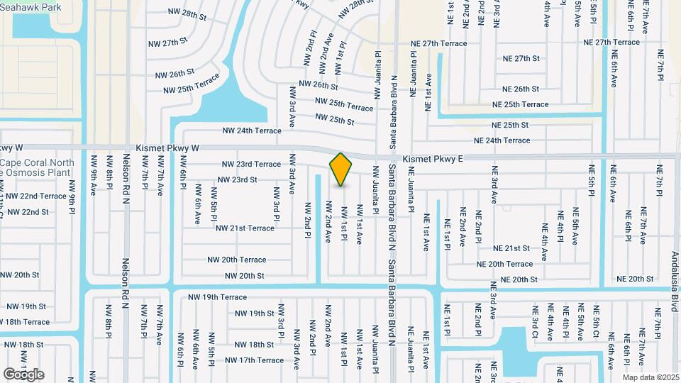 2220 NW 1st Pl Map and Location Details