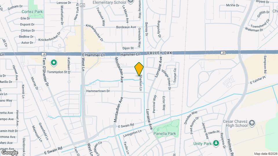 7205 Sharkon Ln Map and Location Details